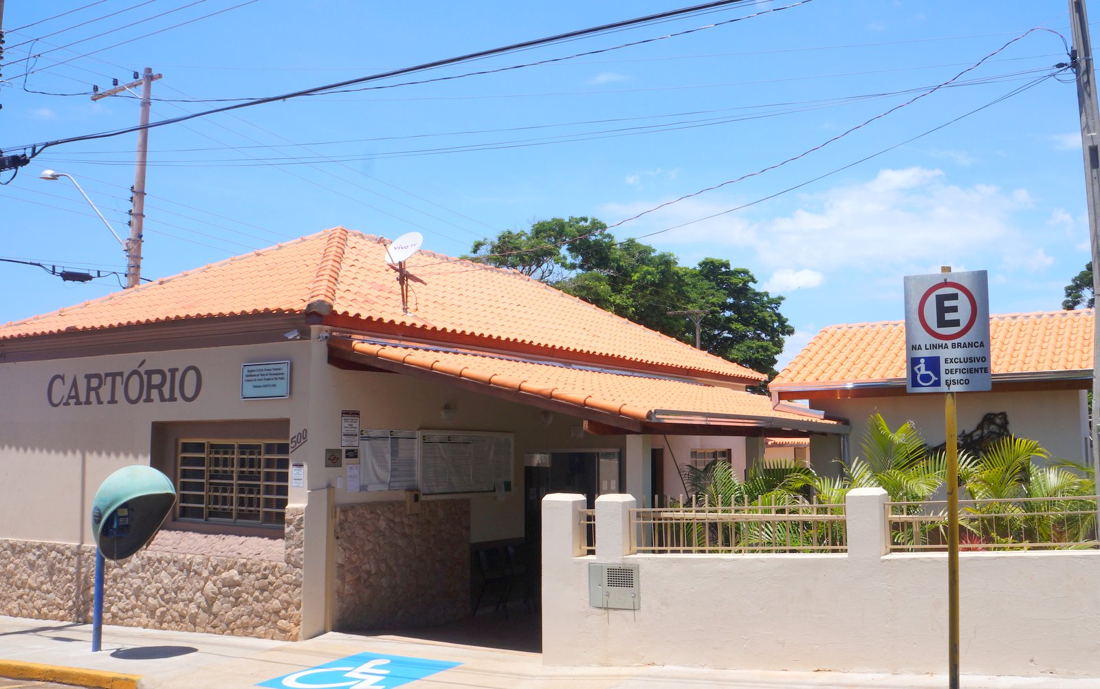 Foto do Cartório de Paranapanema